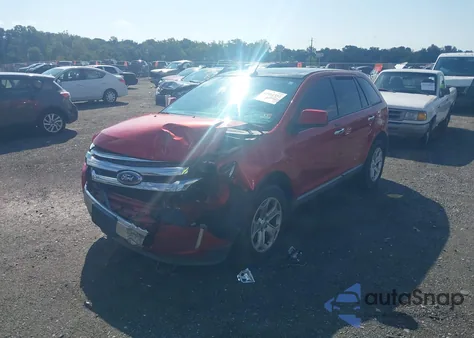 2011 Ford Edge Sel из США, поврежденный, VIN 2FMDK4JC4BBA37576